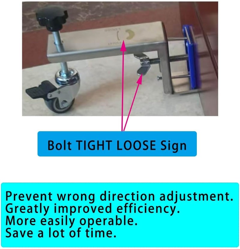 LucaTool Heavy-Duty Door Installation Tool for 1-3/8" and 1-3/4" and 2-1/4" Doors - Image 5
